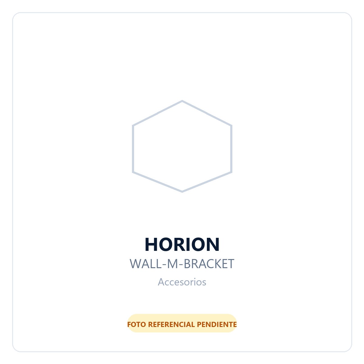 HORION Wall-mounted bracket for HK52L