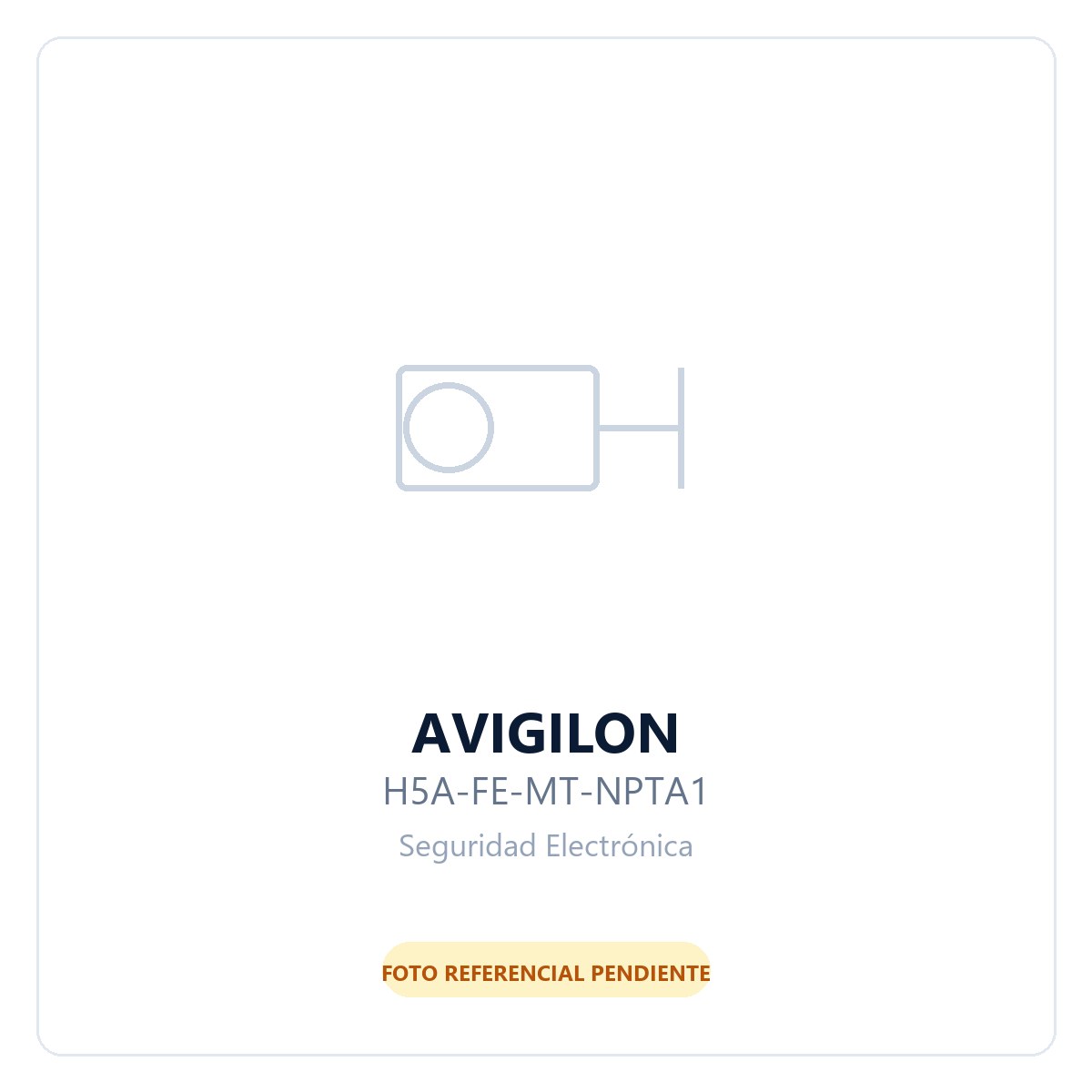 Avigilon Npt Adapter For The H5A Fisheye Surface Mount Camer