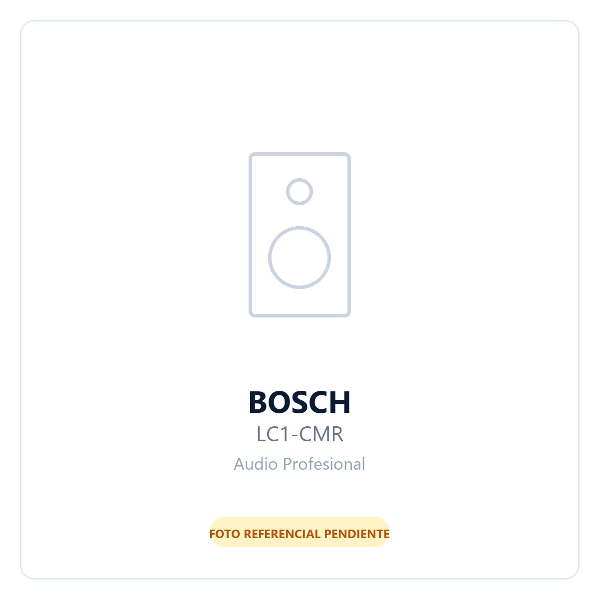 BOSCH Mounting ring for LC1