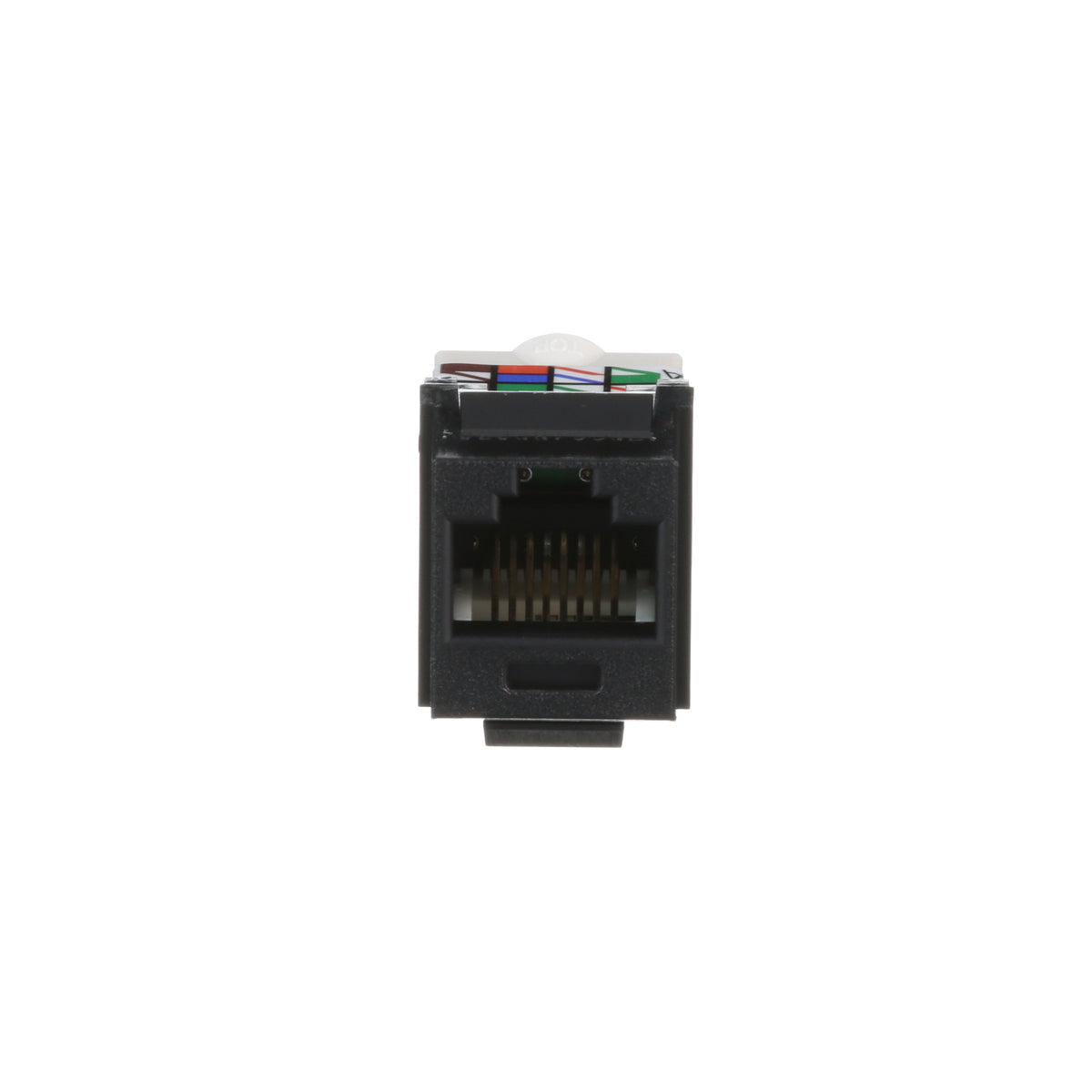 Panduit Modulo De Ficha Keystone Utp Rj45 Categoria 6, Negro