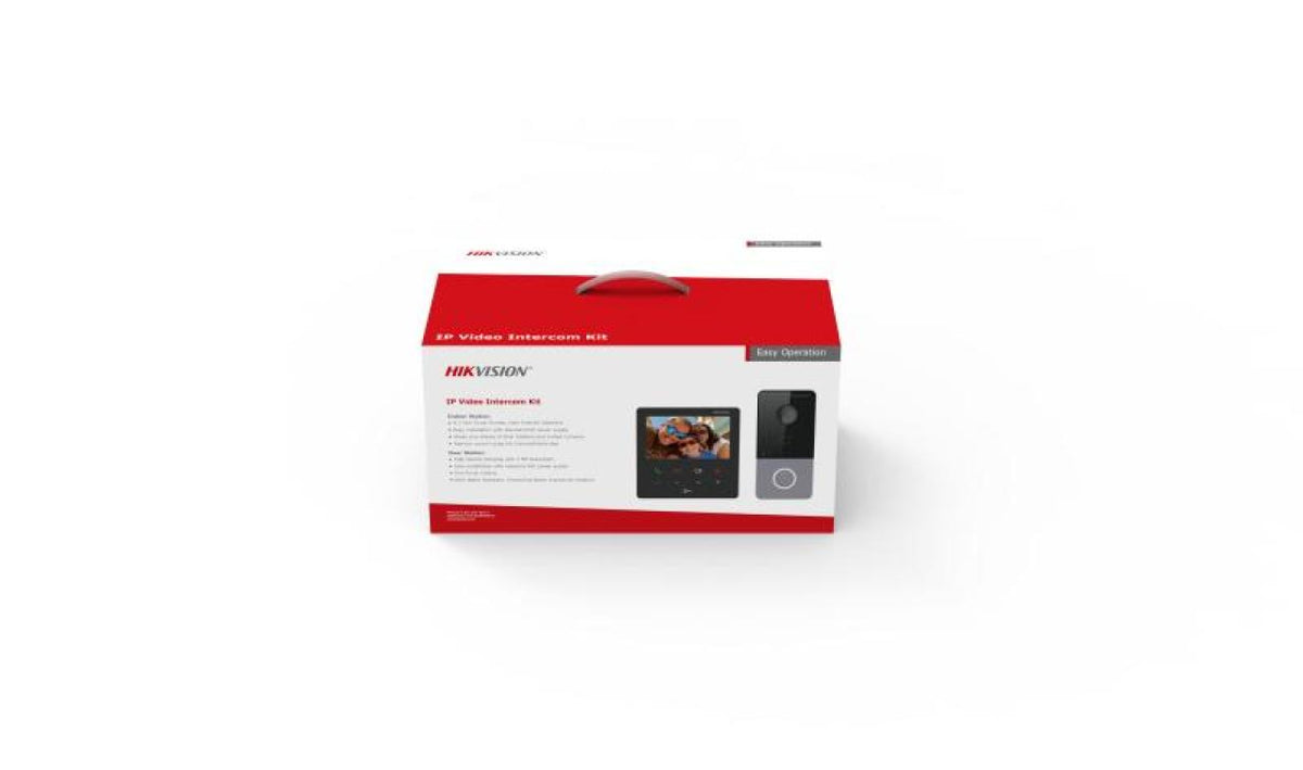 HIK KIT Video Portero IP incl.DS-KV6113-PE1+DS-KH6110-WE1
