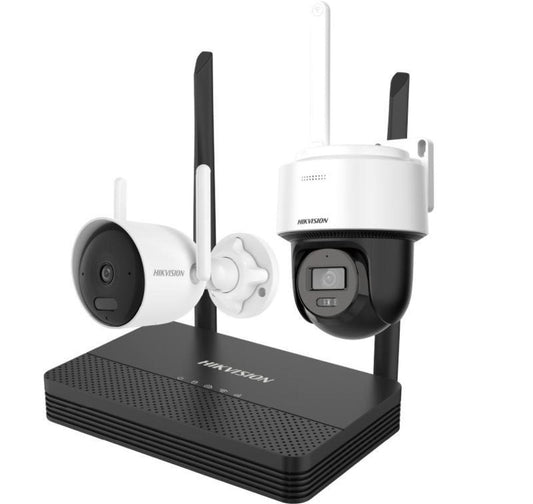 HIK KIT NVS 4CH SlotSD 512GB + 1 x Bullet + 1 x DomoPT 2mp