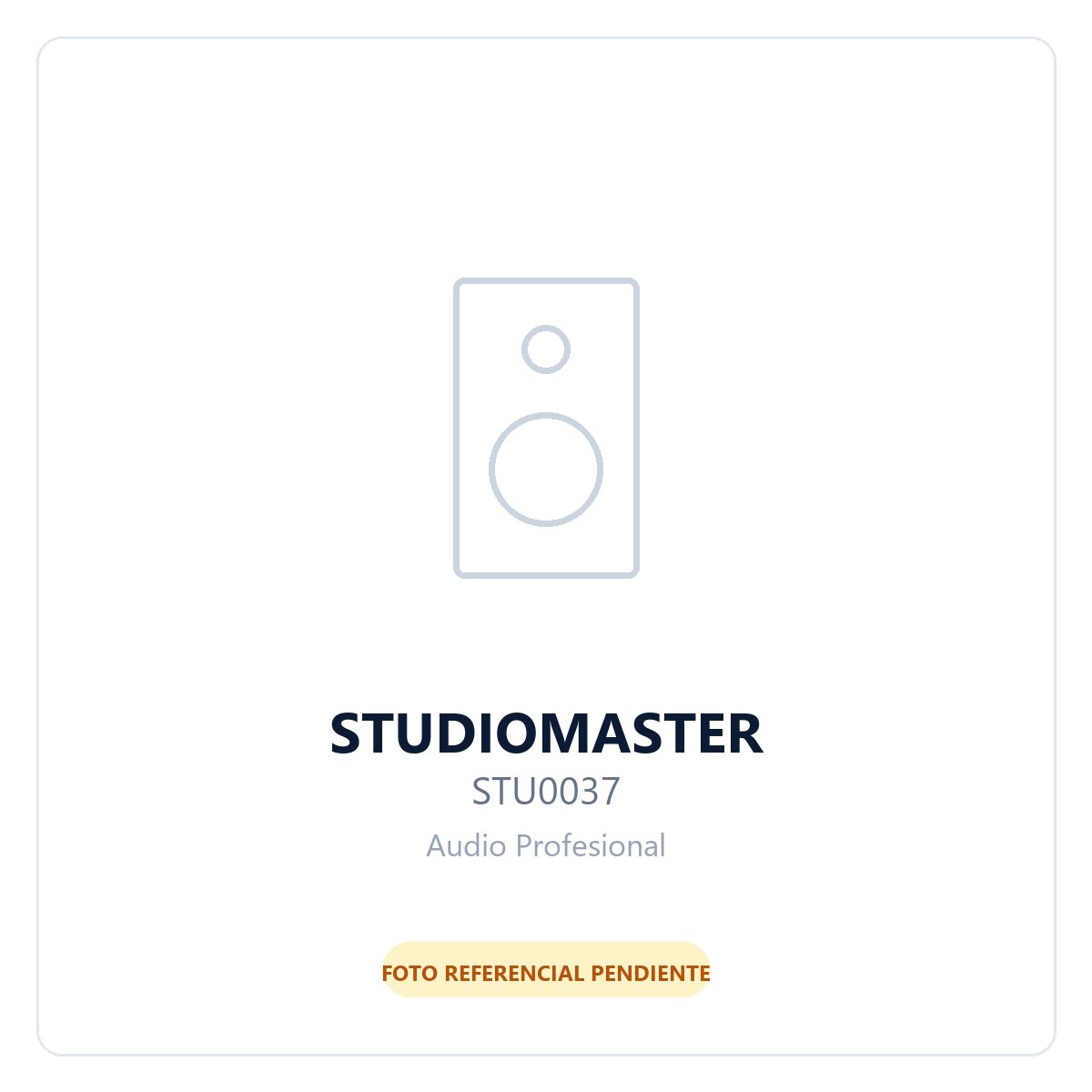 Studiomaster AJ108 - 2 x xlr F placa de conexion