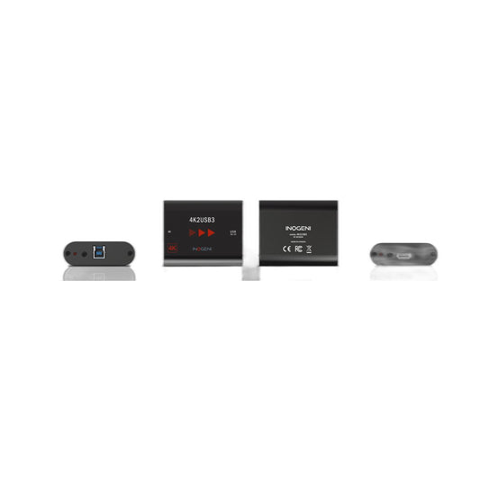 Capturadora INOGENI 4K2USB3 HDMI 4K a USB 3.0 Plug and Play para videoconferencia, INOGENI 4K HDMI to USB 3.0 Video Capture Card