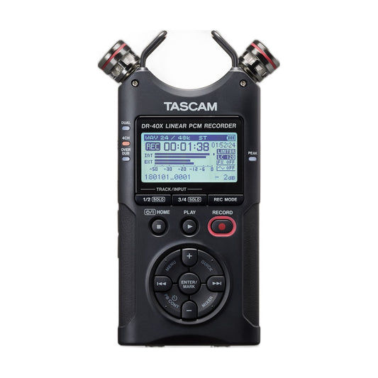 TASCAM Trabador/Interfaz portátil, 2 Mic , In XLR
