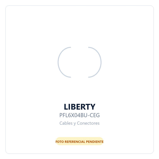 Liberty Cable F/Utp 23Awg Cat6A Iec 60332-1 Lszh Azul 305Mt