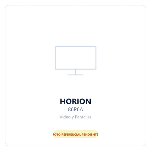 HORION TV Comercial 86 Res (pixeles) 3840 * 2160 (RGB)