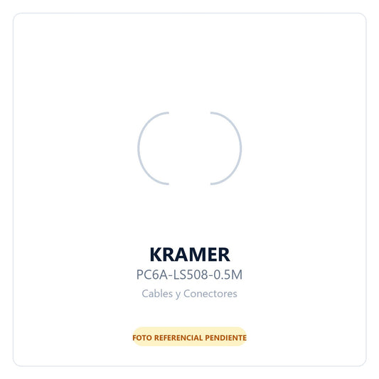 KRAMER CAT6A S/FTP Patch Cord 0.50M (1,5 FT)
