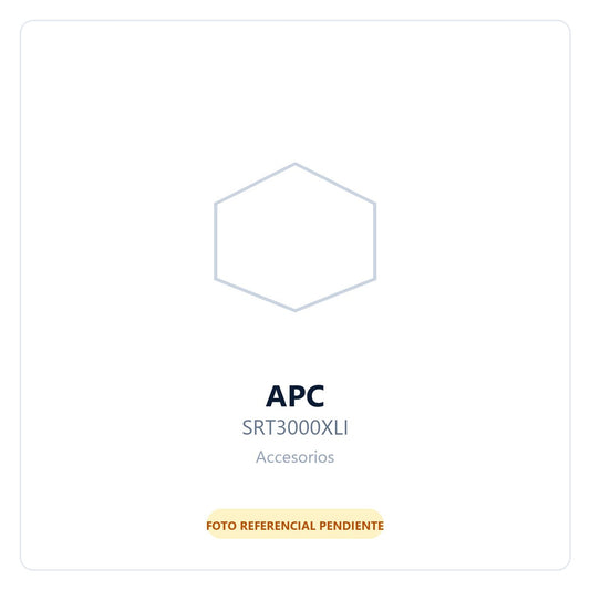 Unidad Smart-UPS SRT de APC, 3000 VA y 230V