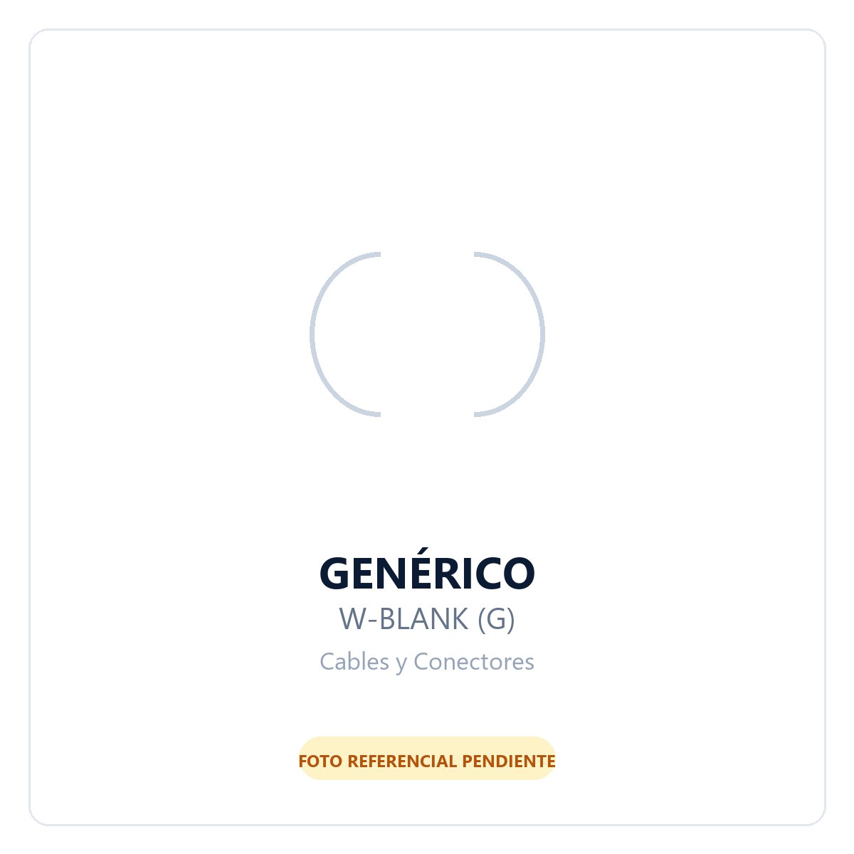 Genérico Wall Plate Insert - Blank Slot Cover Plate - Gray