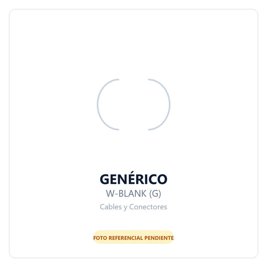 Genérico Wall Plate Insert - Blank Slot Cover Plate - Gray