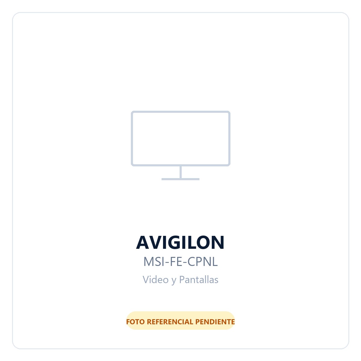 AVIGILON Ceiling Panel for Fisheye In-Ceiling
