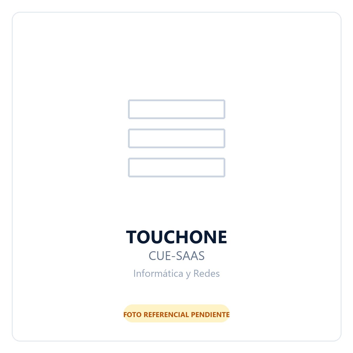 TouchOne CUE SaaS (Admin)