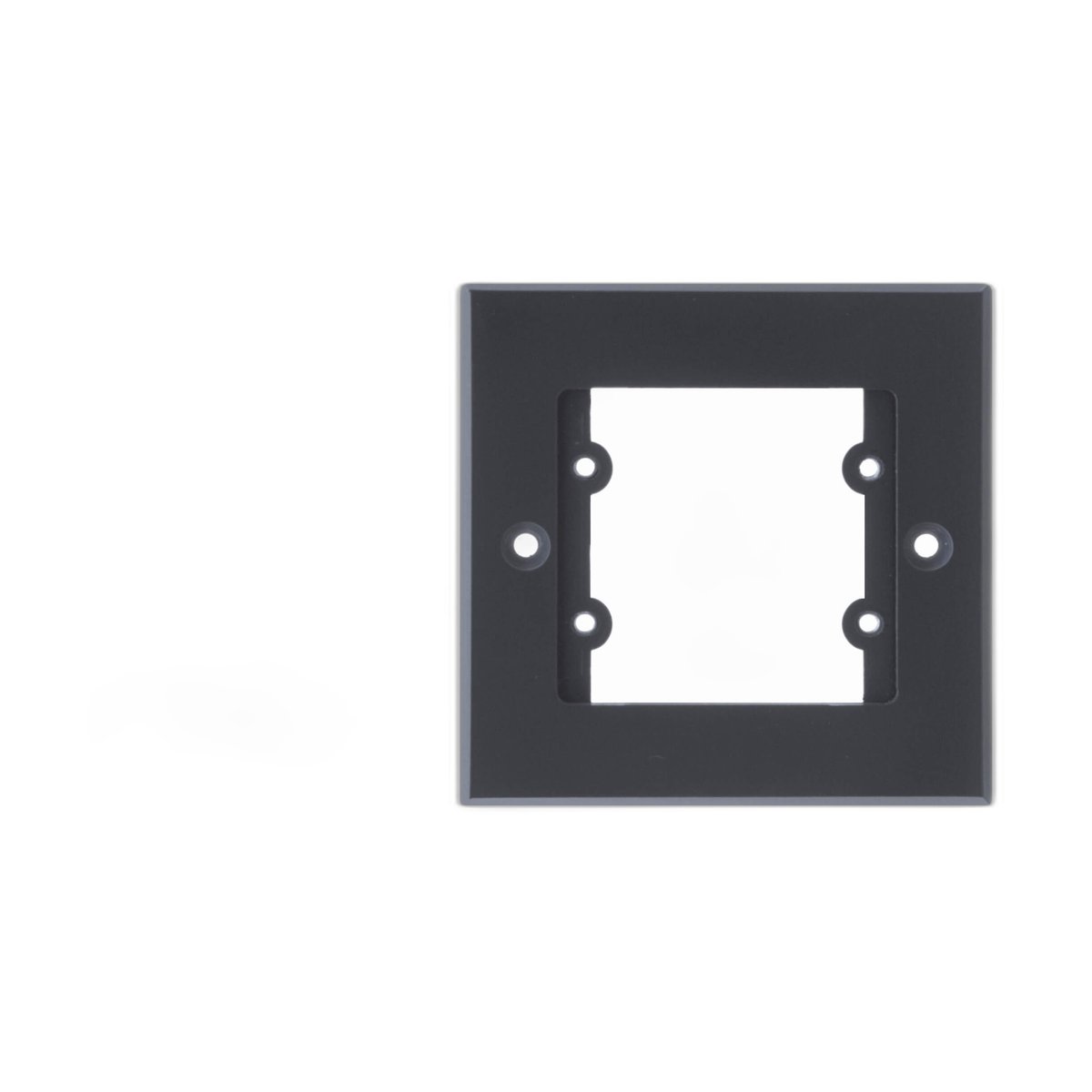 Kramer Frame for Wall Plate Inserts - 1 Gang Grey