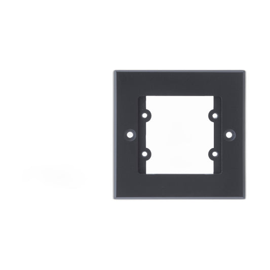Kramer Frame for Wall Plate Inserts - 1 Gang Grey