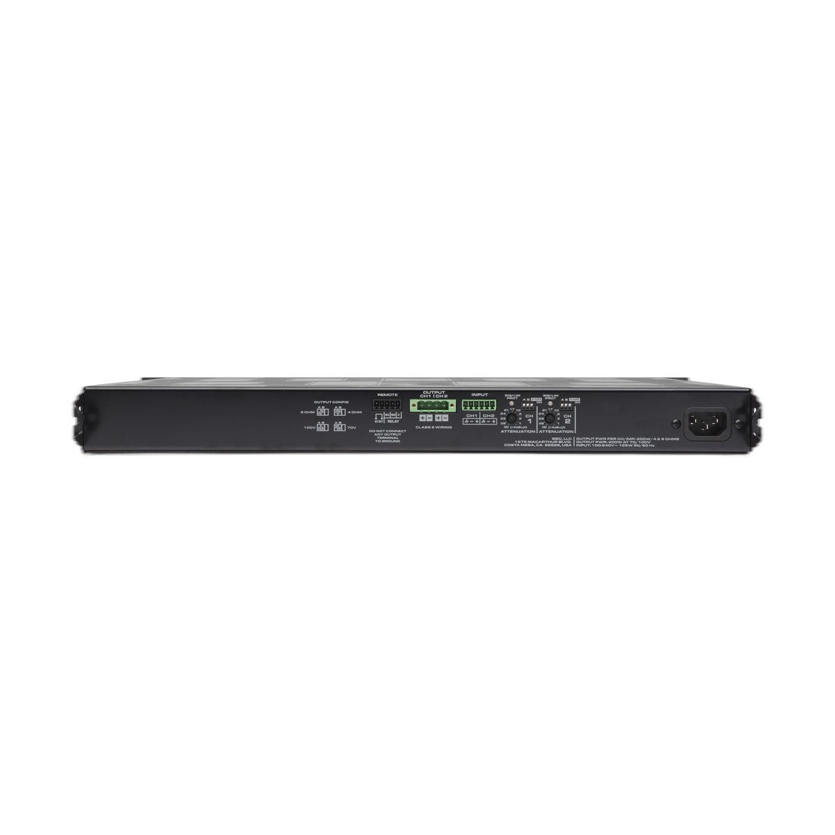 Qsc Multi-Channel Amplifier