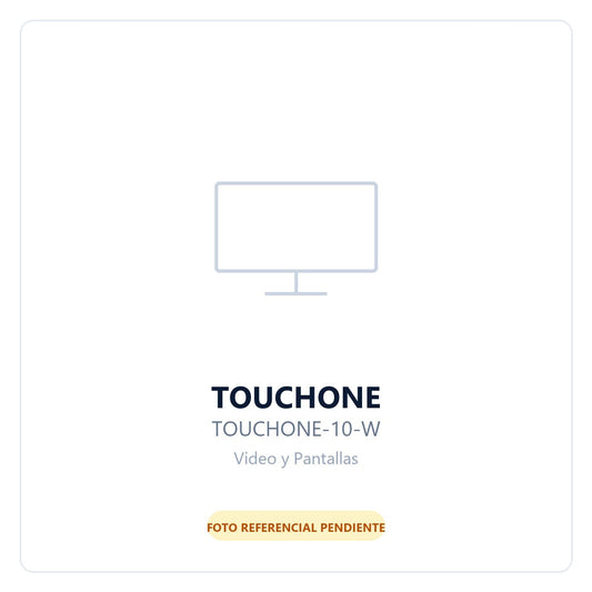 touchONE-10. Panel de Reservas Interactivo de 10.1