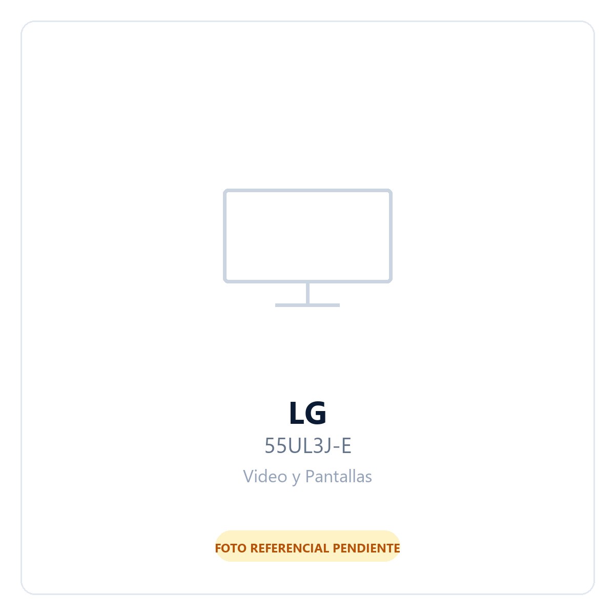 LG UL3J-B Pantalla Comercial LED 55 , 4K Ultra HD, Negro