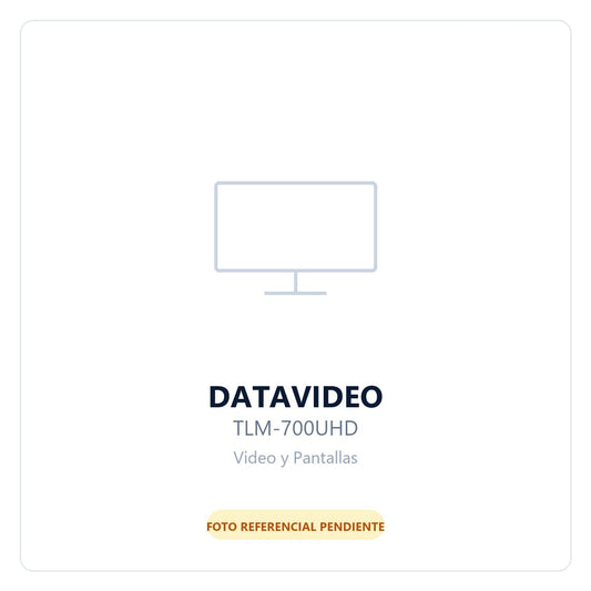 DATAVIDEO 7* 4K HDMI On-Camera LCD Monitor