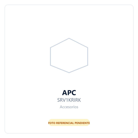 APC UPS 1KVA 800W Rack online Easy SRV + Caja c/Riel SRVRK1
