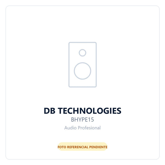 Db Technologies DBTechnologiesB-HYPE15CajaActiva15