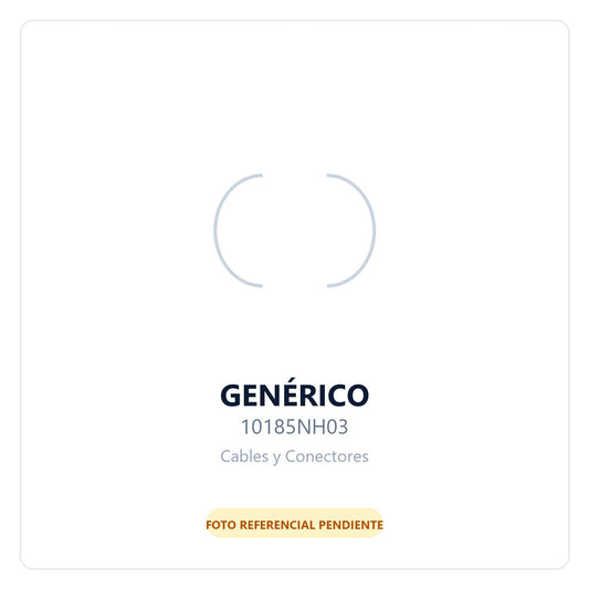 Genérico Cable UTP Cat 6, 4 Pares 24AWG Blanco 100MTS