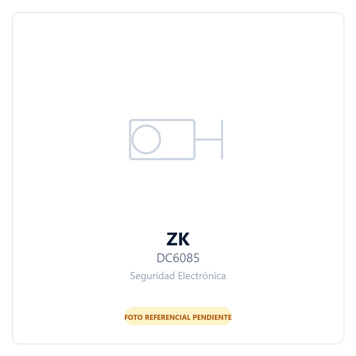 Zk Teco Cierra Puerta Hidraulico Dc6085L 65-85Kg