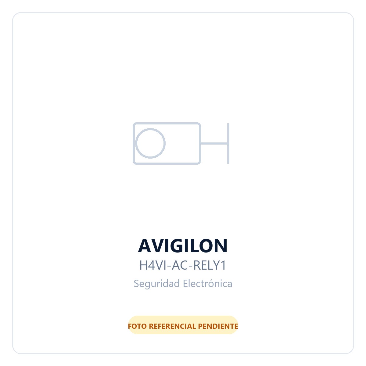 AVIGILON Safety Relay for H4 Video Intercom