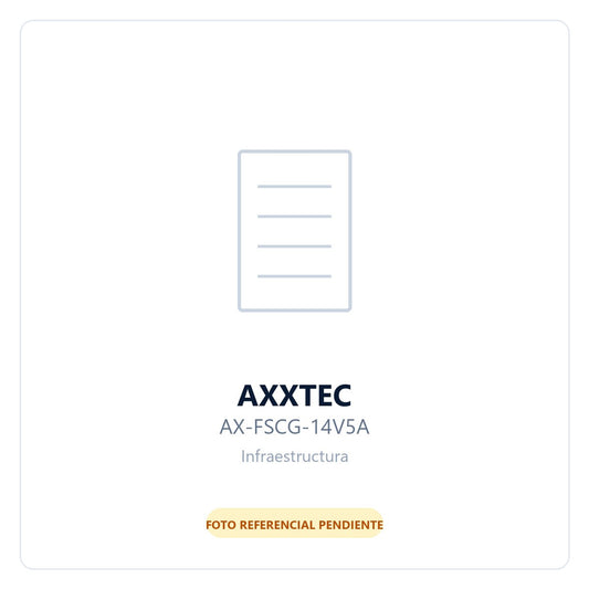 Axxtec Kit Fuente+Cargador+Gabinete 12V - 5A