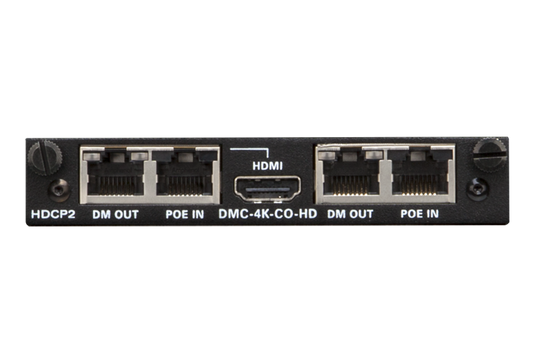 Crestron DMC-4K-CO-HD-HDCP2 2-Channel HDBaseT