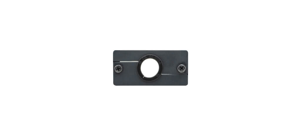 Kramer Wall Plate Insert - Cable Pass Through Negro